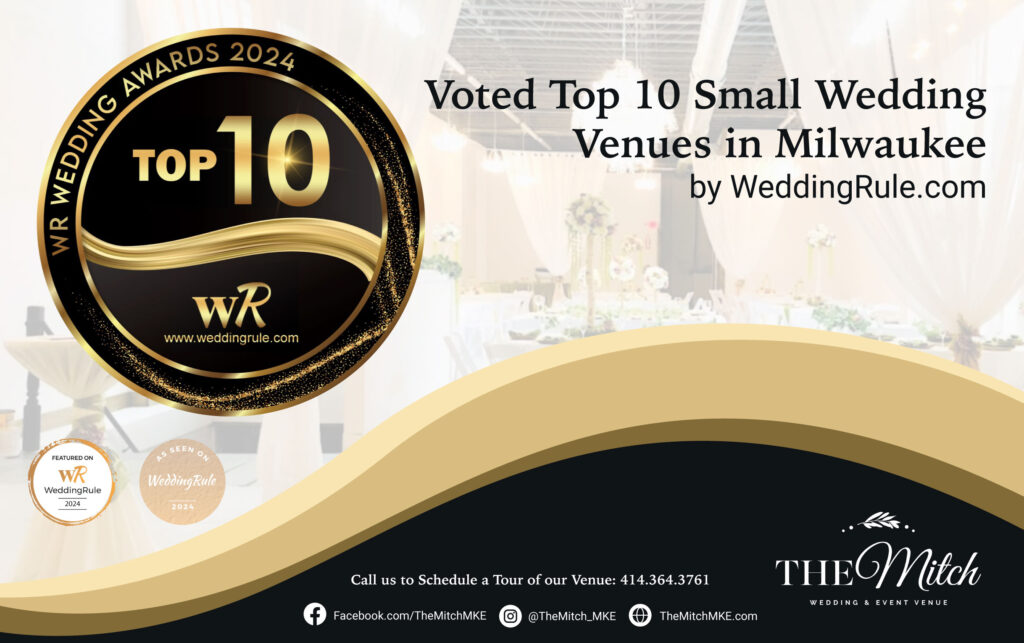 The Mitch was featured in the Top 10 Small Wedding Venues